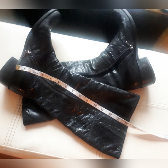 Black high leg, Fashion/Cowboy/ Riding boots - Picture 4 of 4